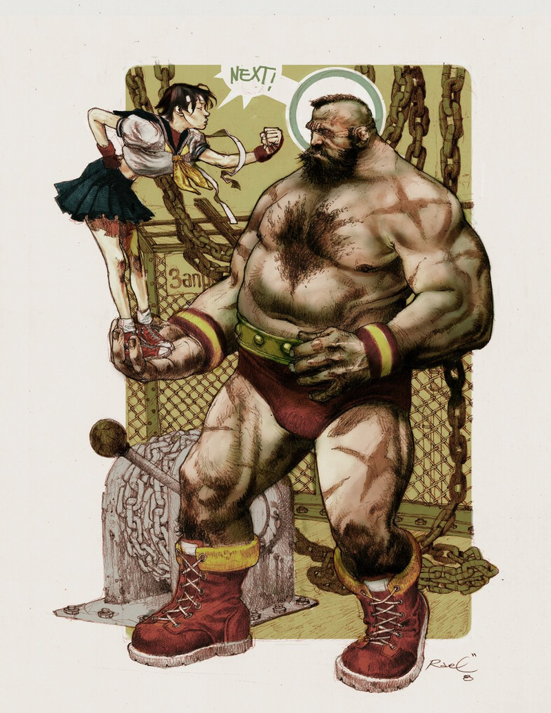 Illustration for article titled A Street Fighting Mismatch For The Ages